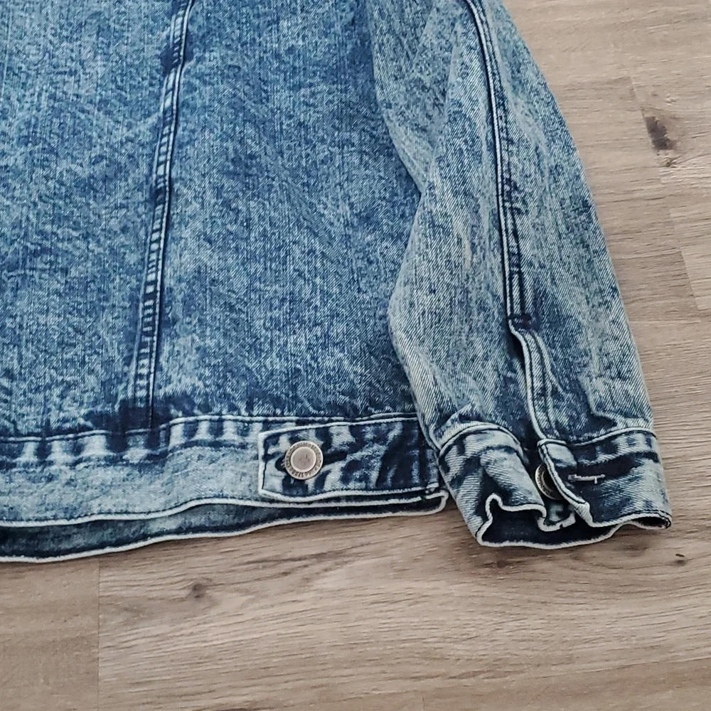 Men's Vintage Denim Jean Jacket - Picture 10 of 14